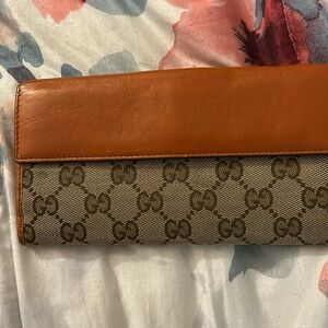 W150❤️Gucci Orange Long Wallet